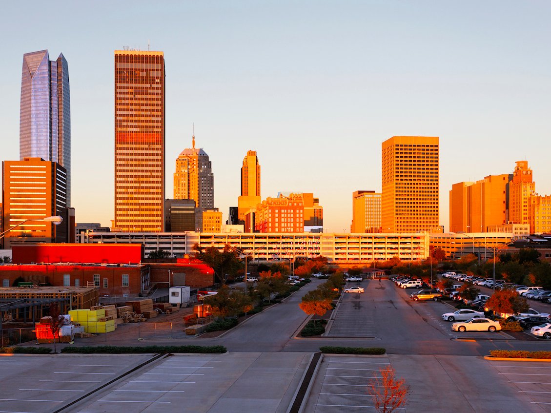 1. Oklahoma City, Oklahoma