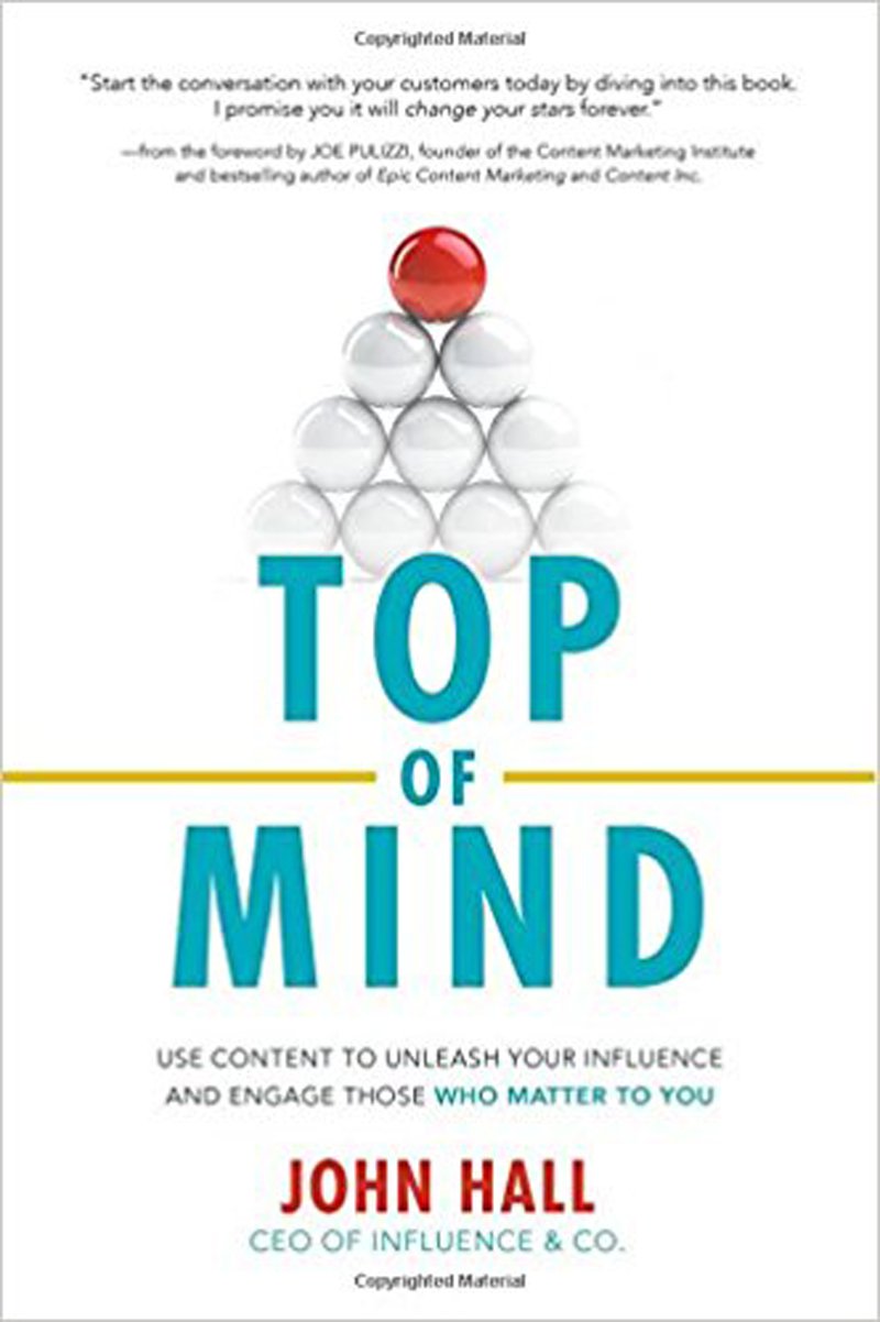 1. 'Top of Mind' by John Hall