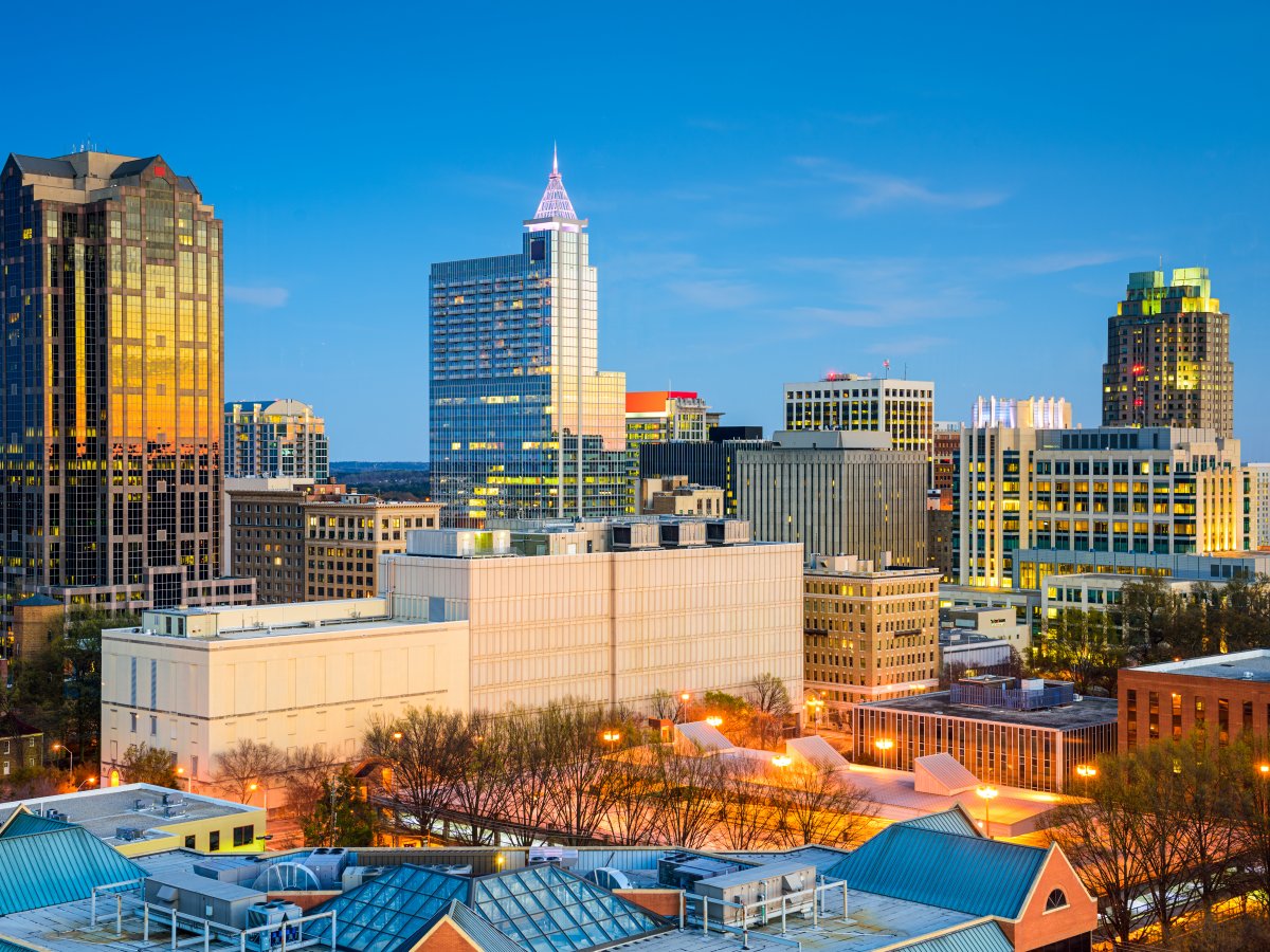 12. Raleigh, North Carolina