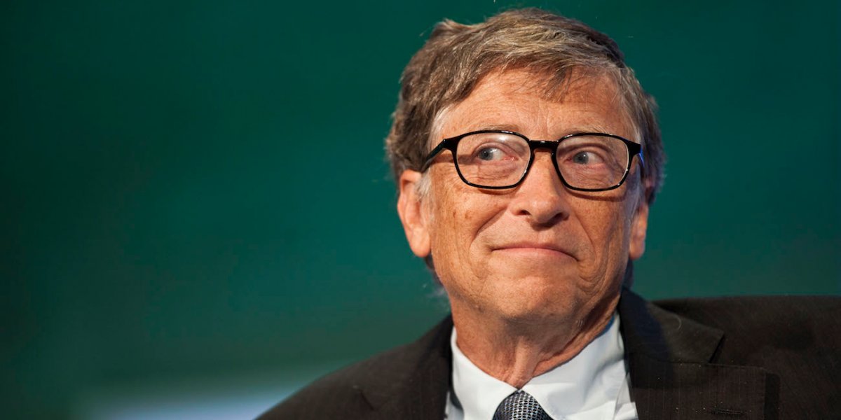 Bill Gates — Microsoft founder, former CEO