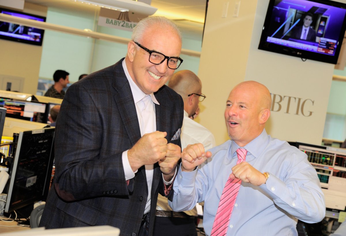 Boxer Gerry Cooney showed support.