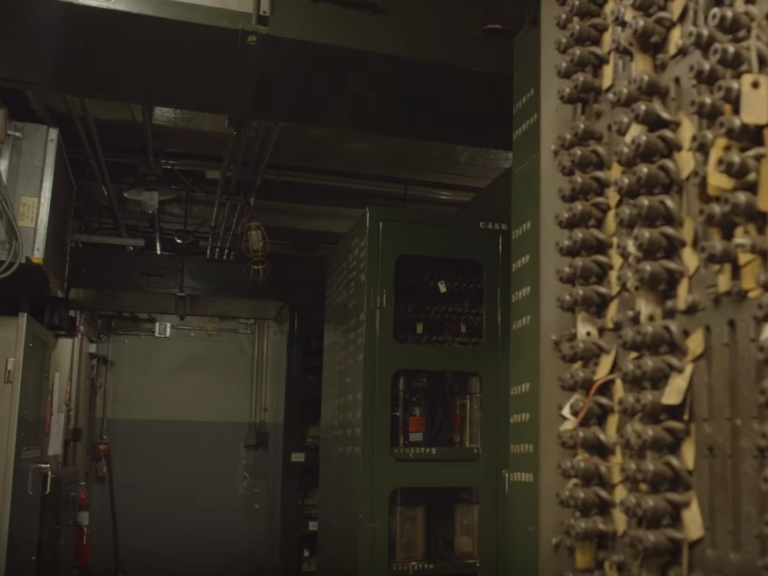 In the relay room, which houses equipment that allows trains to flow safely along the tracks, much of the technology still dates back from the 1930s and before.