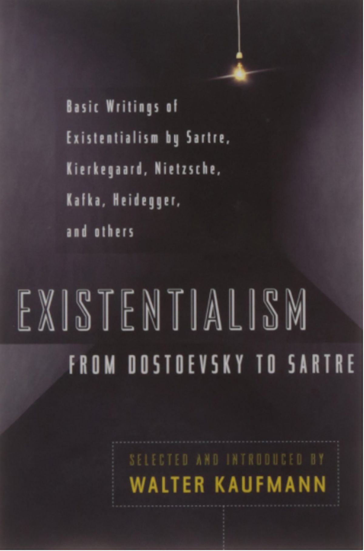 Philosophy: 'Existentialism from Dostoevsky to to Sartre' edited by Walter Kaufmann