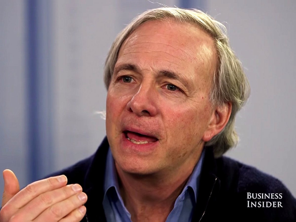 Ray Dalio, founder and co-chief investment officer of Bridgewater Associates, earned his MBA in 1974.