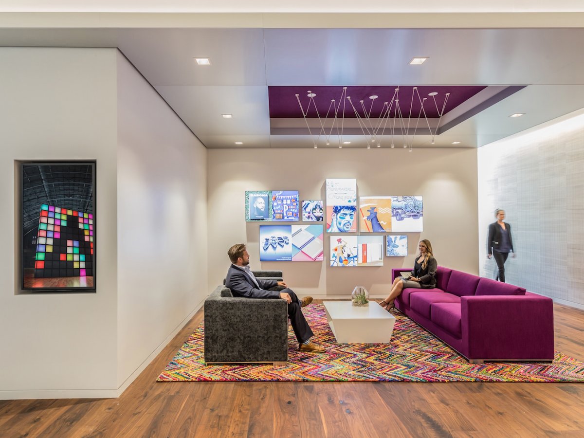 Recently, the company's headquarters underwent a renovation, led by design company Gensler, updating 143,000 square feet of its workspace.