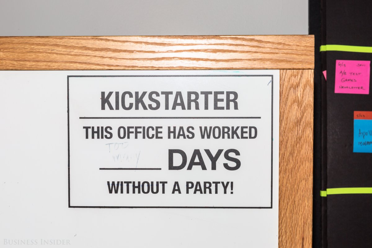 Sometimes Kickstarter host its parties and events in this space.