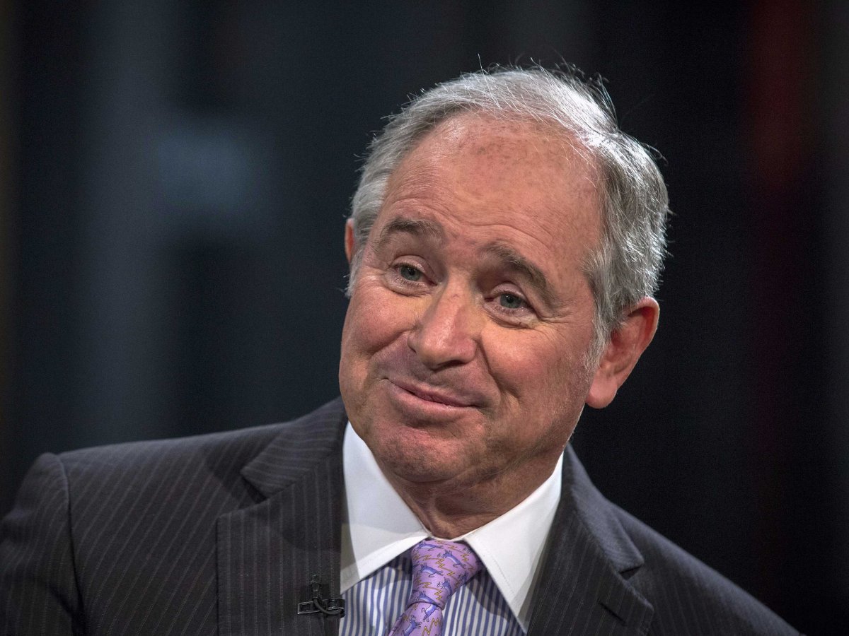 Stephen A. Schwarzman, CEO of Blackstone, earned his MBA in 1972.