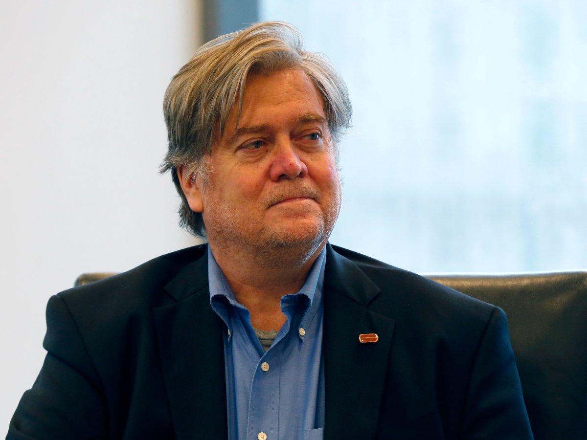 Steve Bannon, White House chief strategist, received his MBA in 1985.