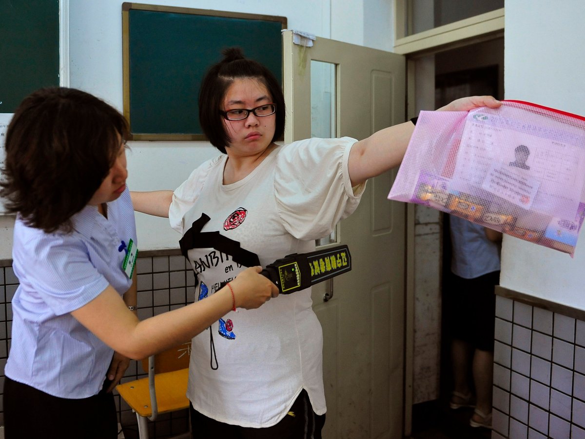 The gaokao is fiercely competitive test that is seen as make-or-break for getting ahead. In the past decade, authorities have vowed to crack down on cheating during the exam.