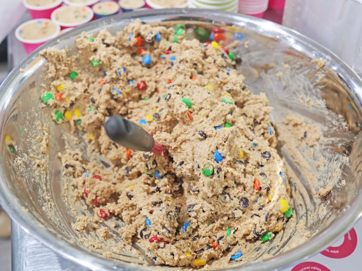 Tomlan thinks there are two things that resonate with people when it comes to cookie dough.