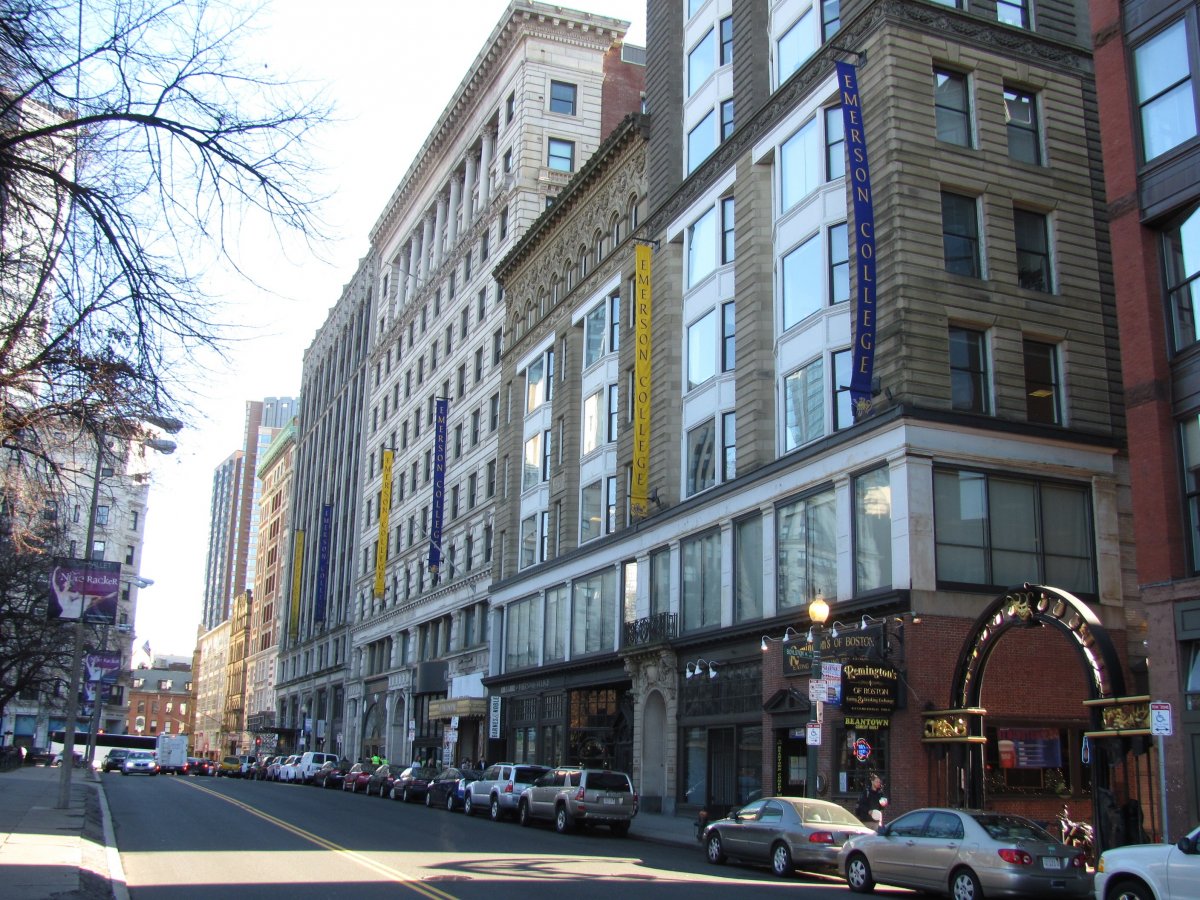 16. Emerson College — Boston, Massachusetts