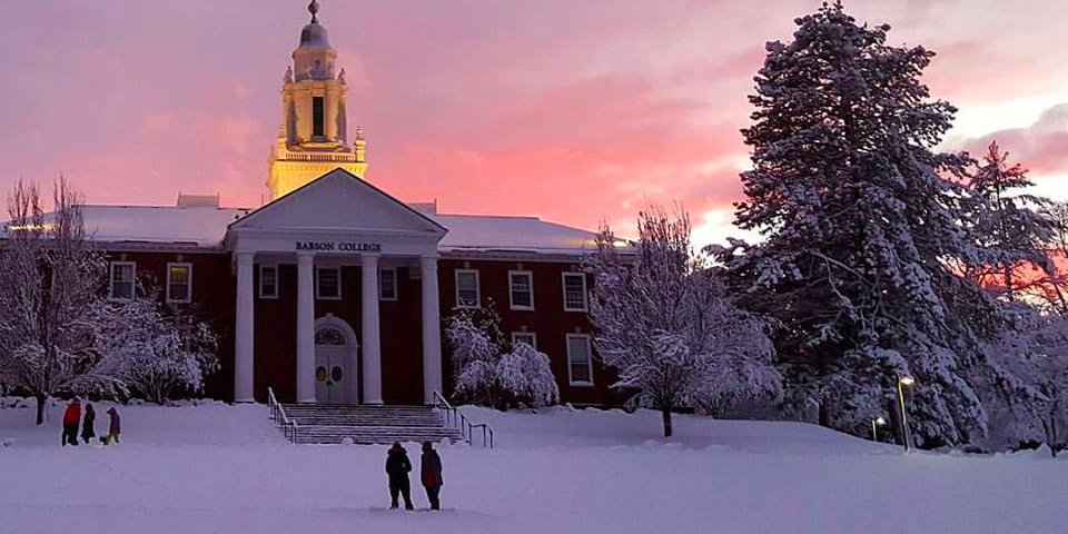 16. (tie) Babson College