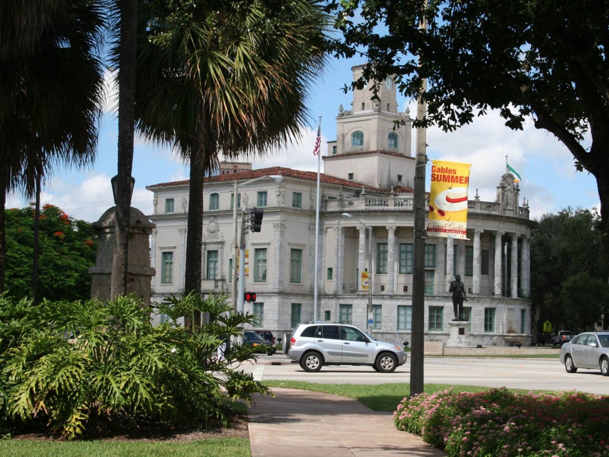 18. Coral Gables, Florida — home to the University of Miami