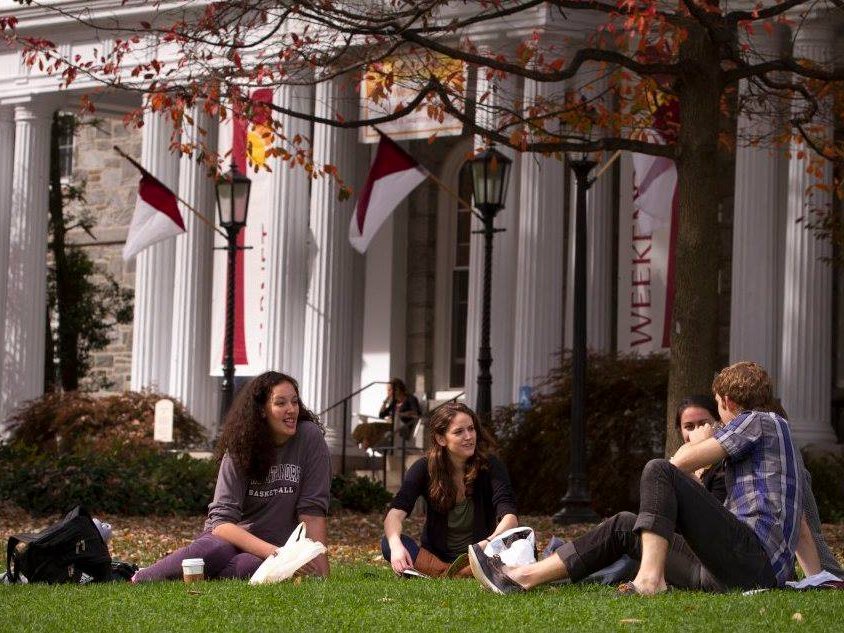 25. Swarthmore College — Average SAT: 1433