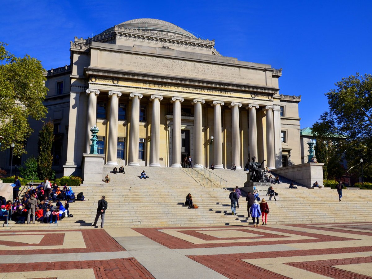 4. Columbia University — 12,740 foreign students