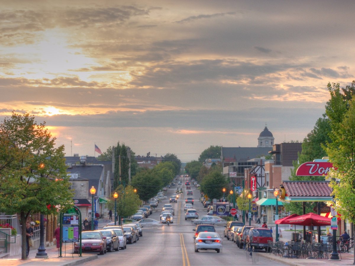 6. Bloomington, Indiana — home of Indiana University at Bloomington