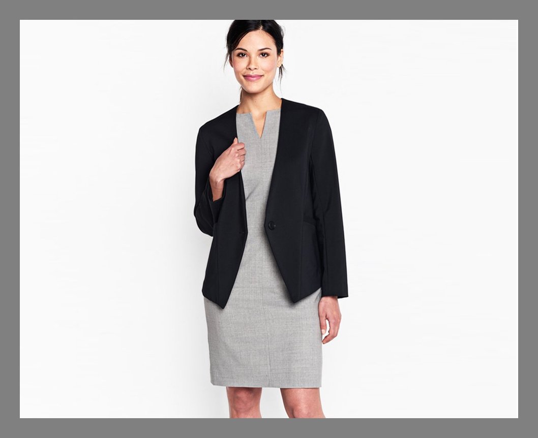 A blazer from a new workwear brand she'll love