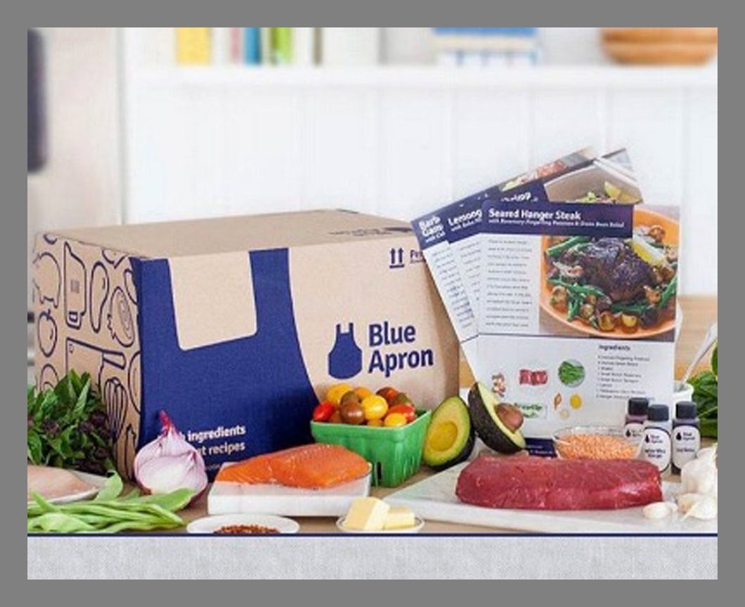 A Blue Apron gift card