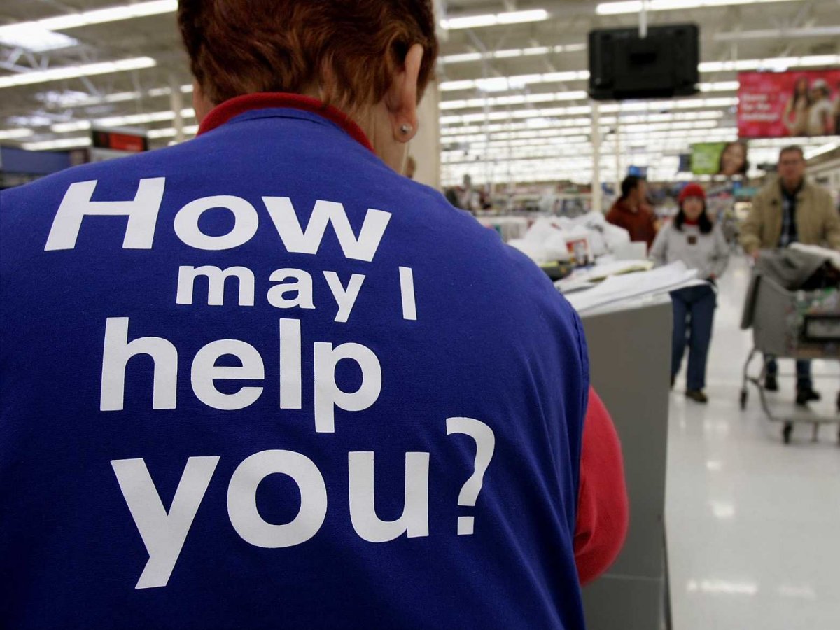 A job at some Walmart locations