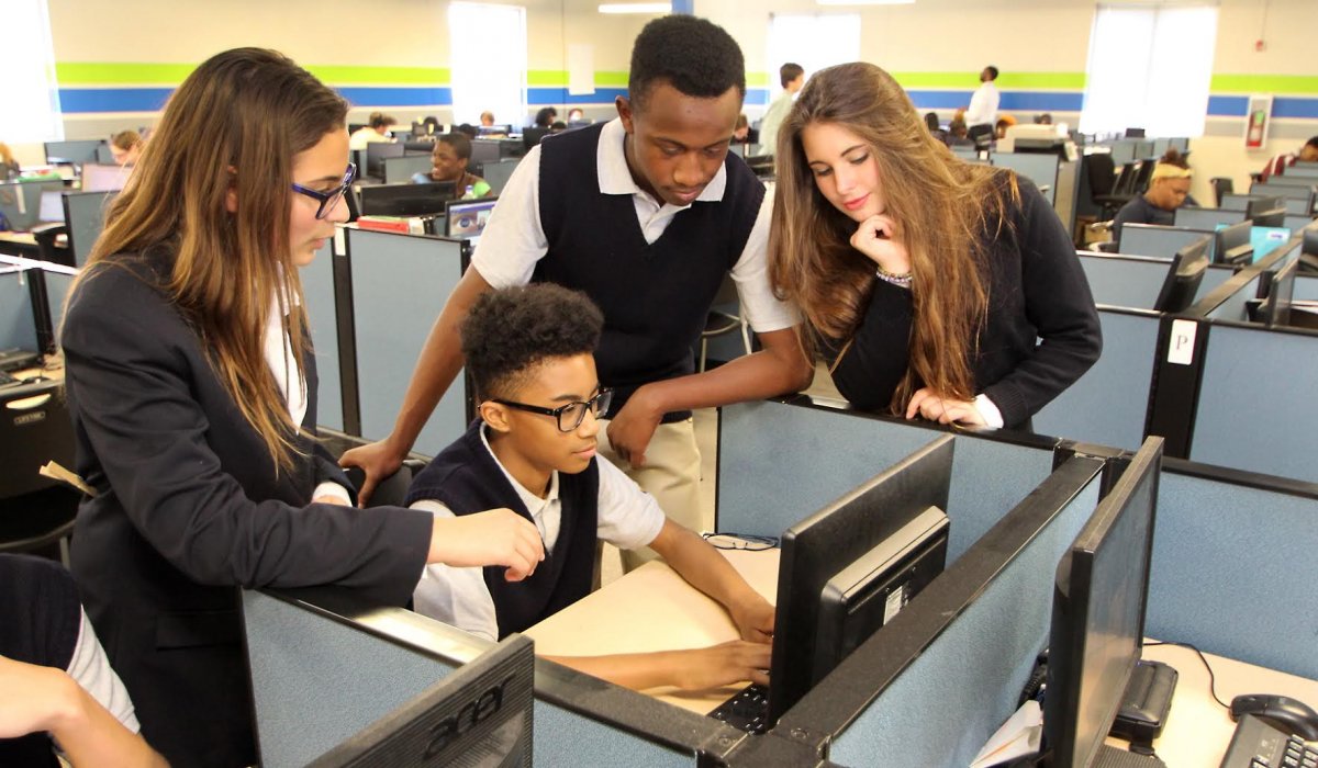 Carpe Diem Schools in Aiken, Ohio: The schools built like offices.