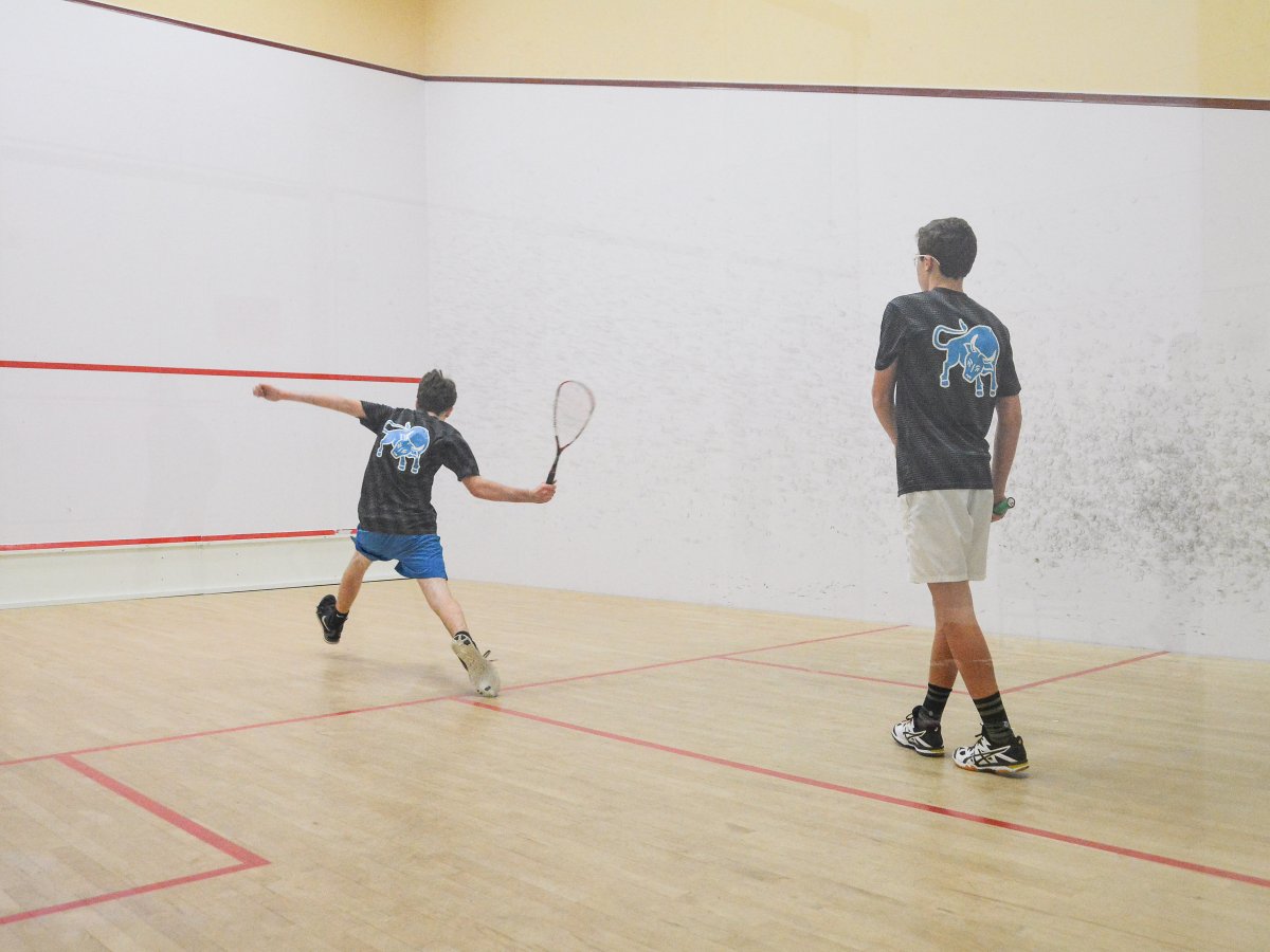 Léman recently added squash to its sports offerings. "Squash is very hot right now," Murphy said.