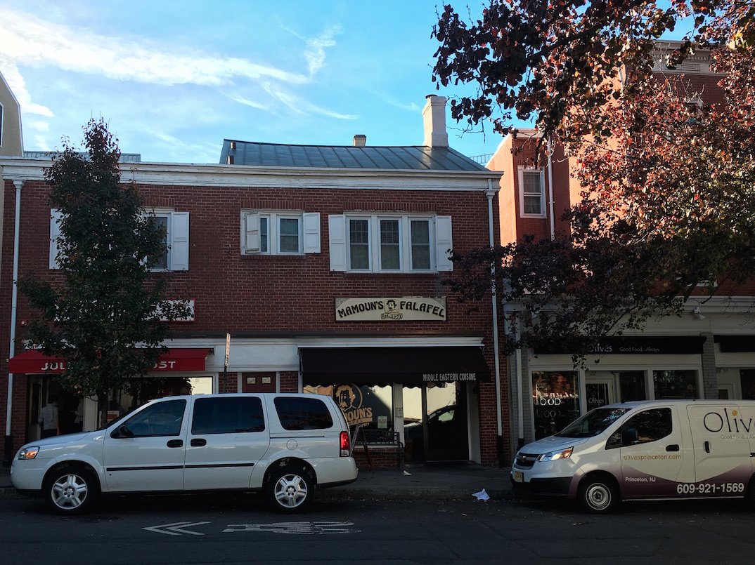 Mamoun's Falafel looked familiar. Turns out there are two other locations in New York City.