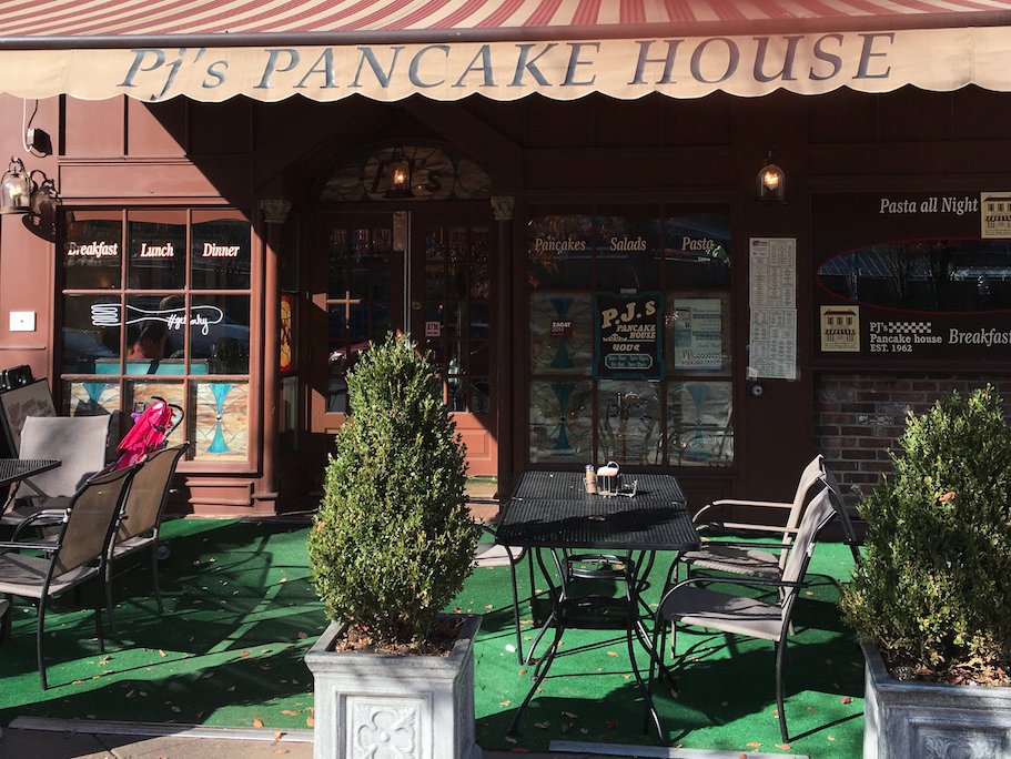 PJ's pancake house looked adorable.