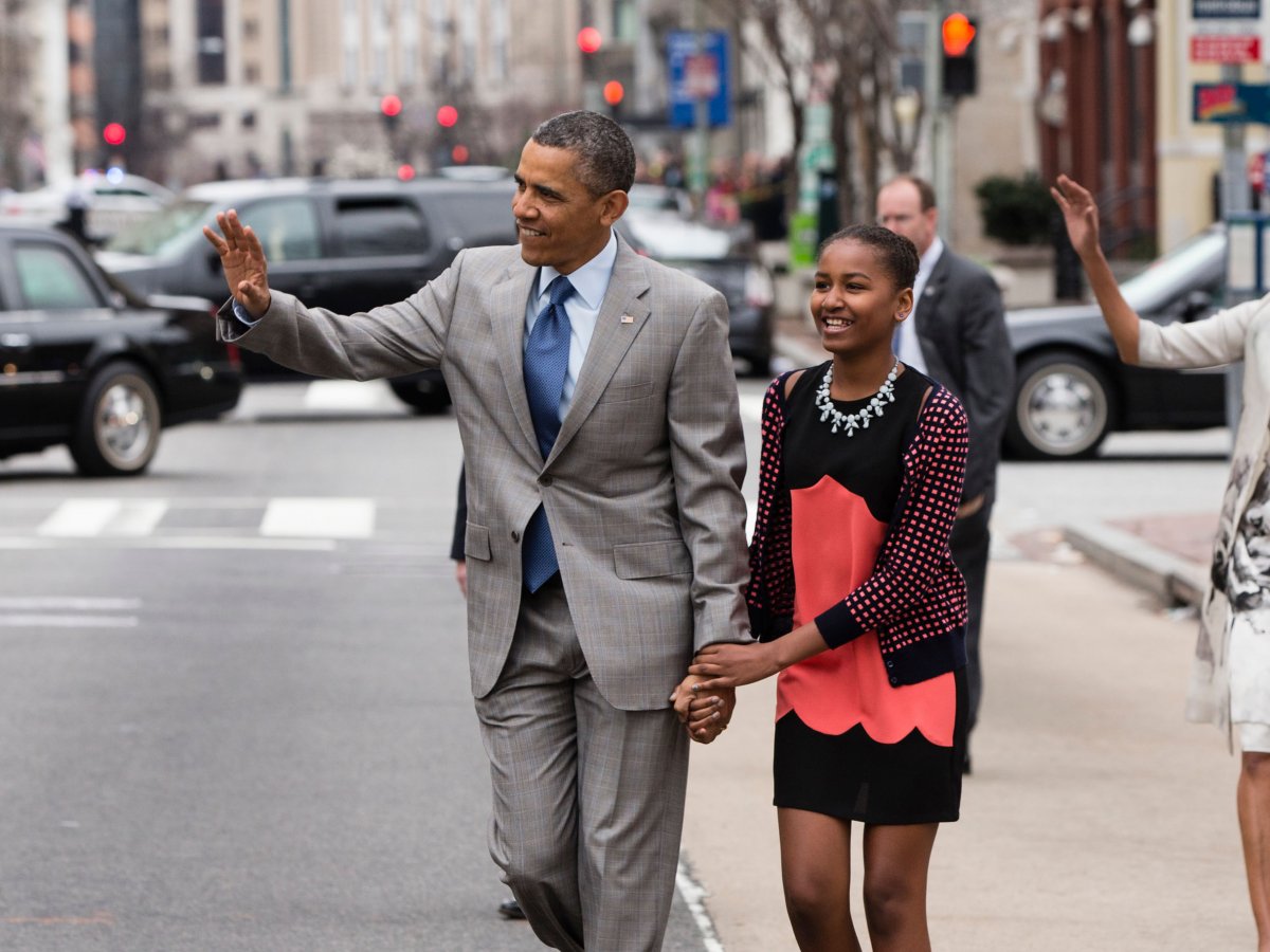 Sasha Obama —  Sidwell Friends School