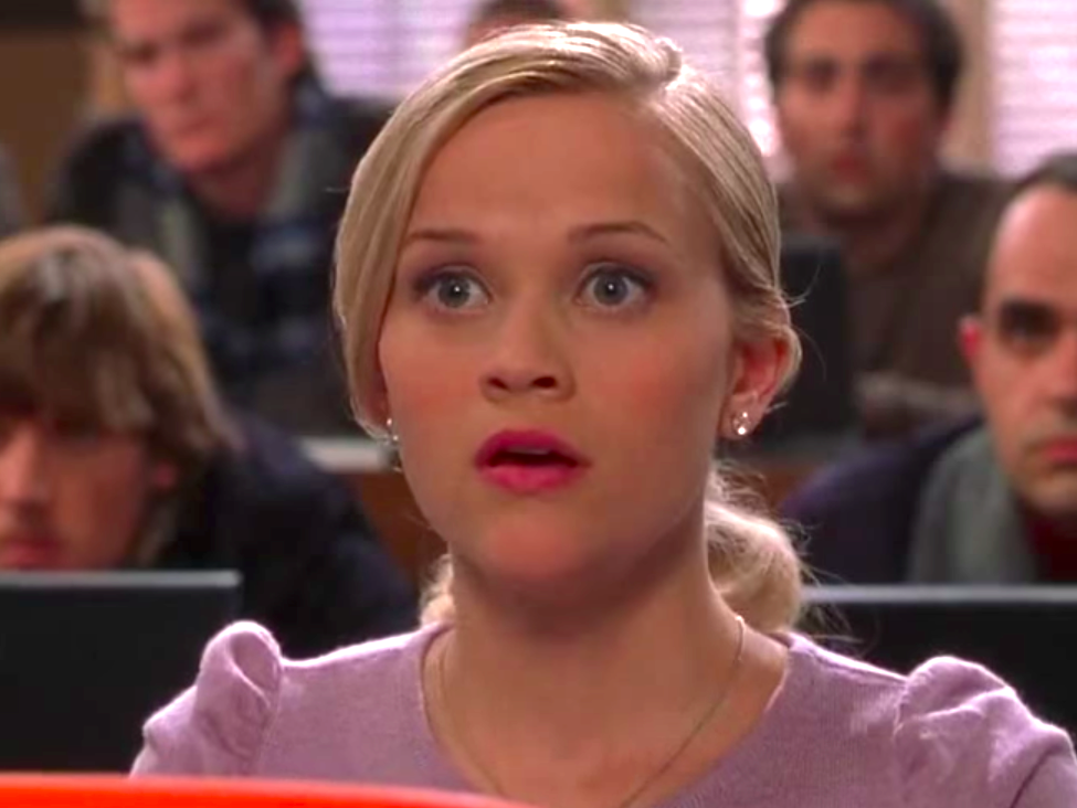 elle woods legally blonde surprised shocked